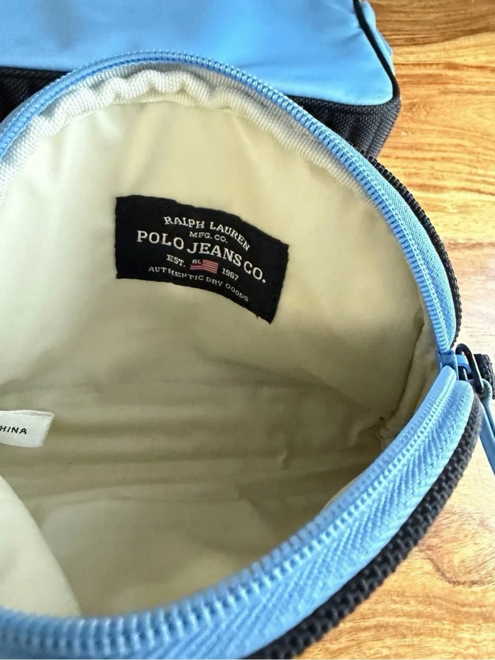 POLO JEANS CO. Blue Cosmetic Bags Set Vintage